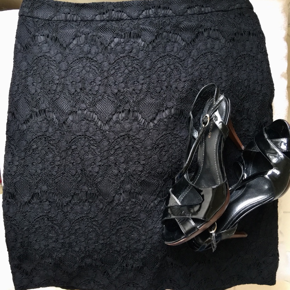 Glamorous J. Crew black lace skirt!!💋 - SALE!!